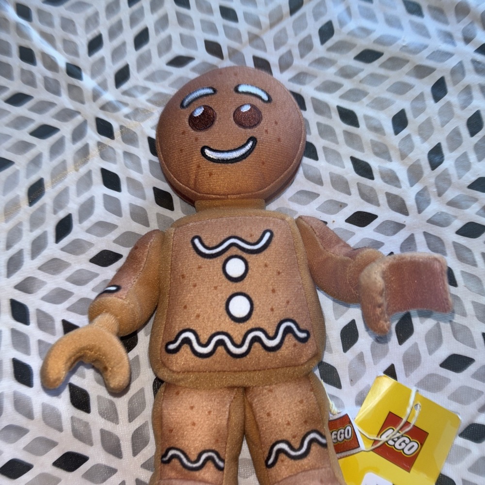 LEGO x TARGET | Holiday Collection 2022 | Gingerbread Man Plush 12"